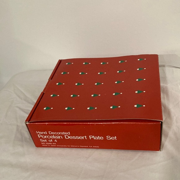 Other - Mervyn Hand Decorated Porcelain Dessert Plate Set